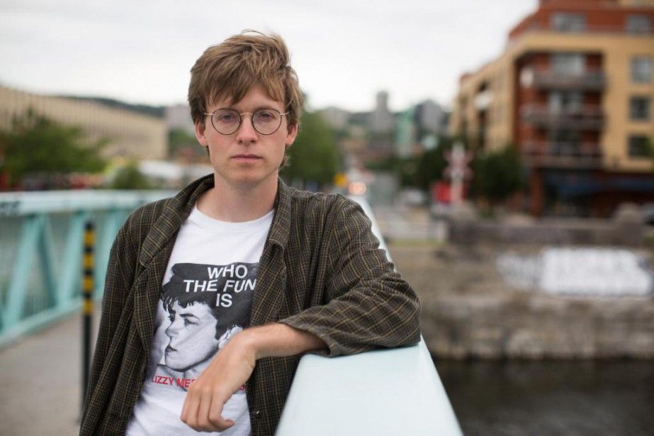 Portrait de John Boyle-Singfield. Photo : Olivier Pontbriand, LA PRESSE.