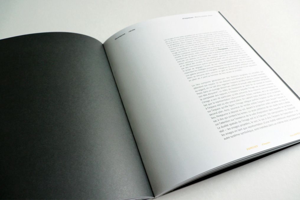 Image de la publication Des espèces d'espaces publiée par VOX