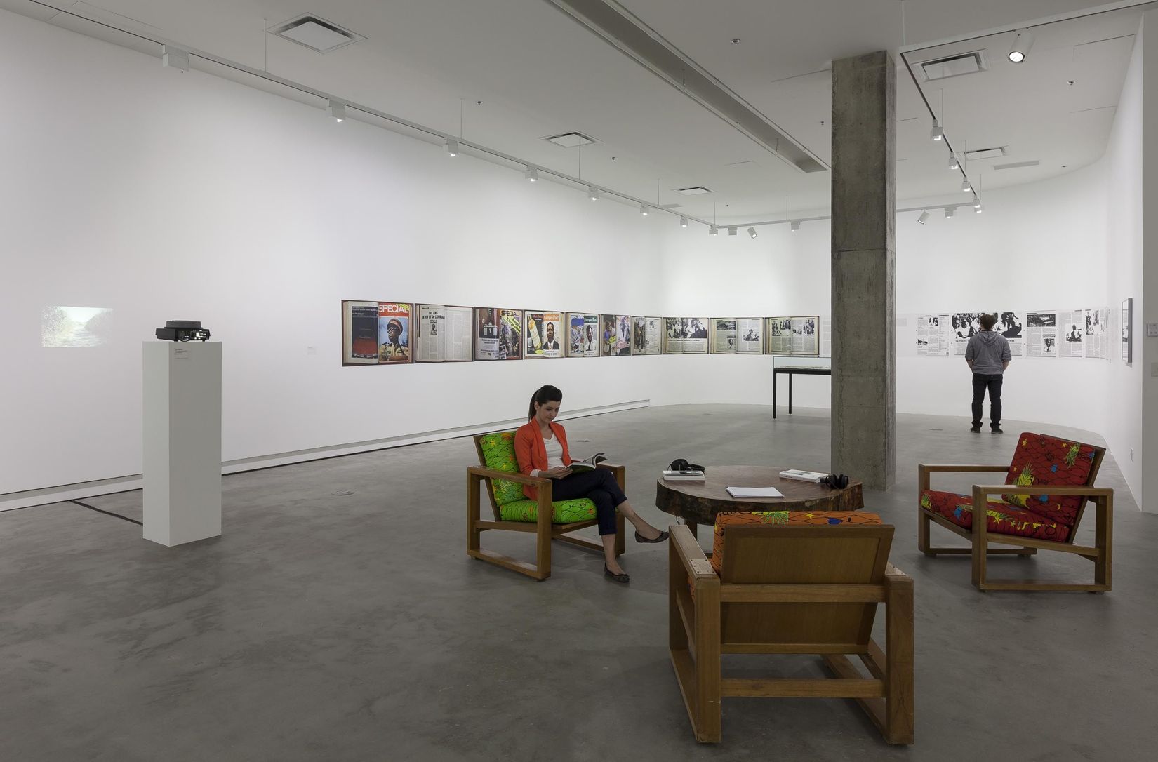 Exhibition View of _Sven Augustijnen. Spectres_, 2013. Photo : Michel Brunelle.