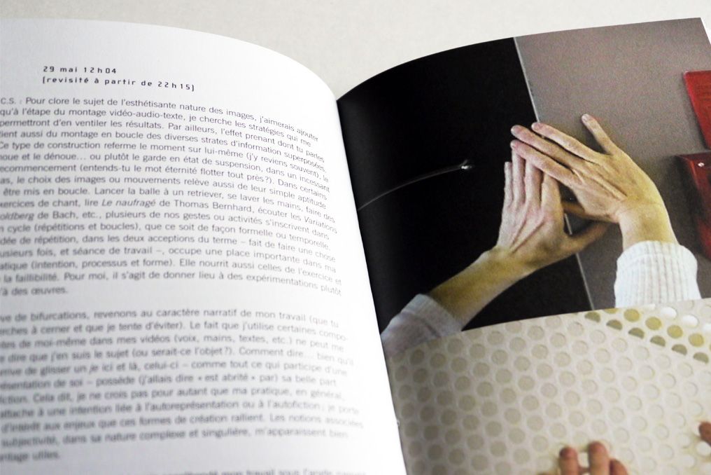 Image de la publication Je te dis que suis incapable de clore l'exercice. Claire Savoie publiée par VOX