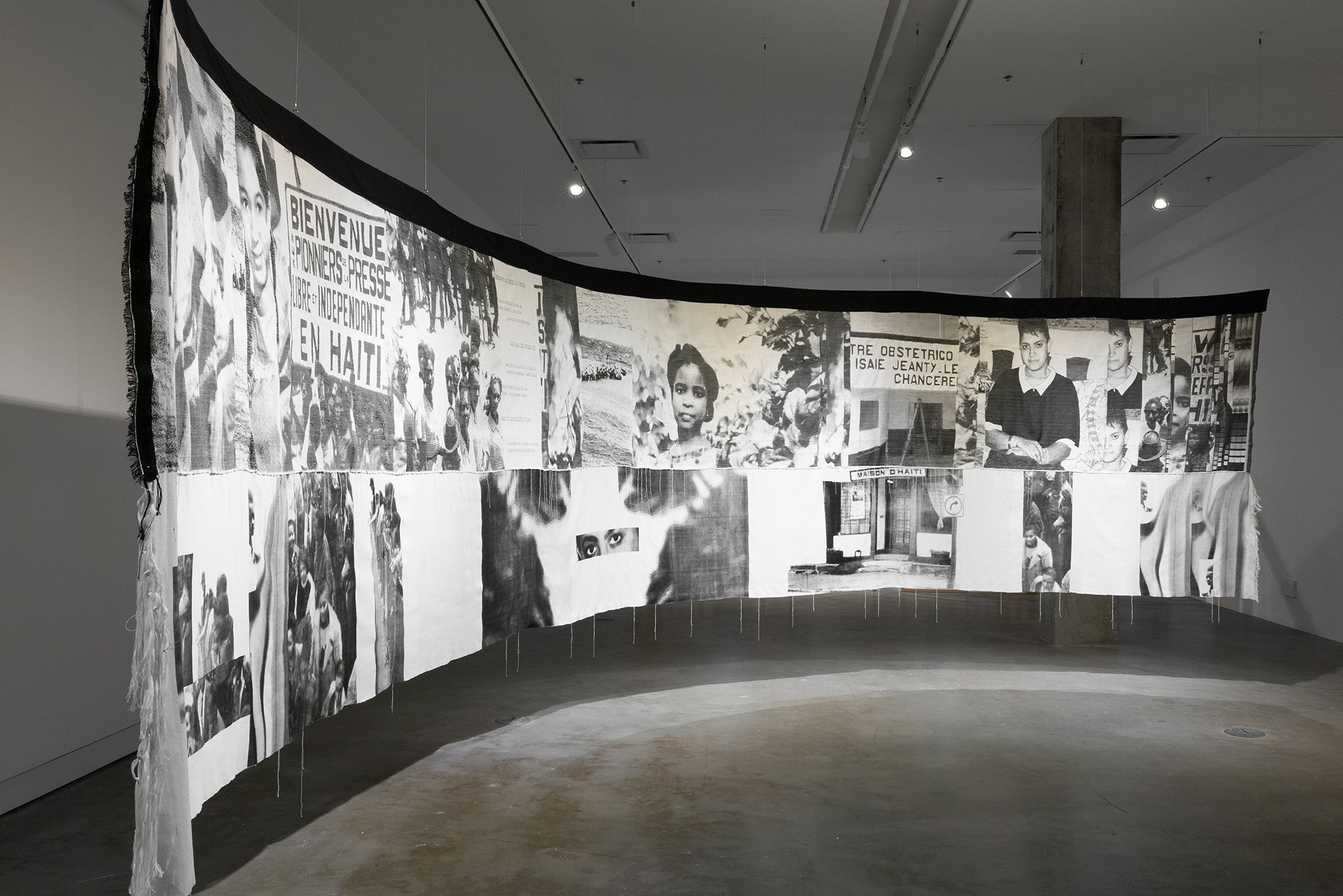 Vue de l’exposition Michaëlle Sergile. Et puis parfois, un souvenir, VOX, 2026. Crédit : Michael Patten/VOX.