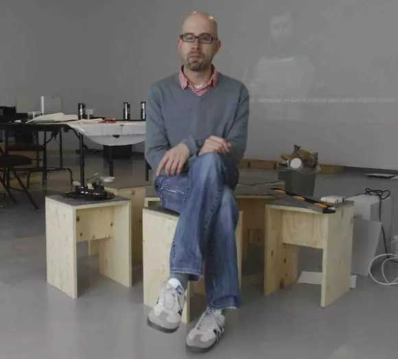 Portrait of Vincent Bonin. Photo : Michel Tremblay