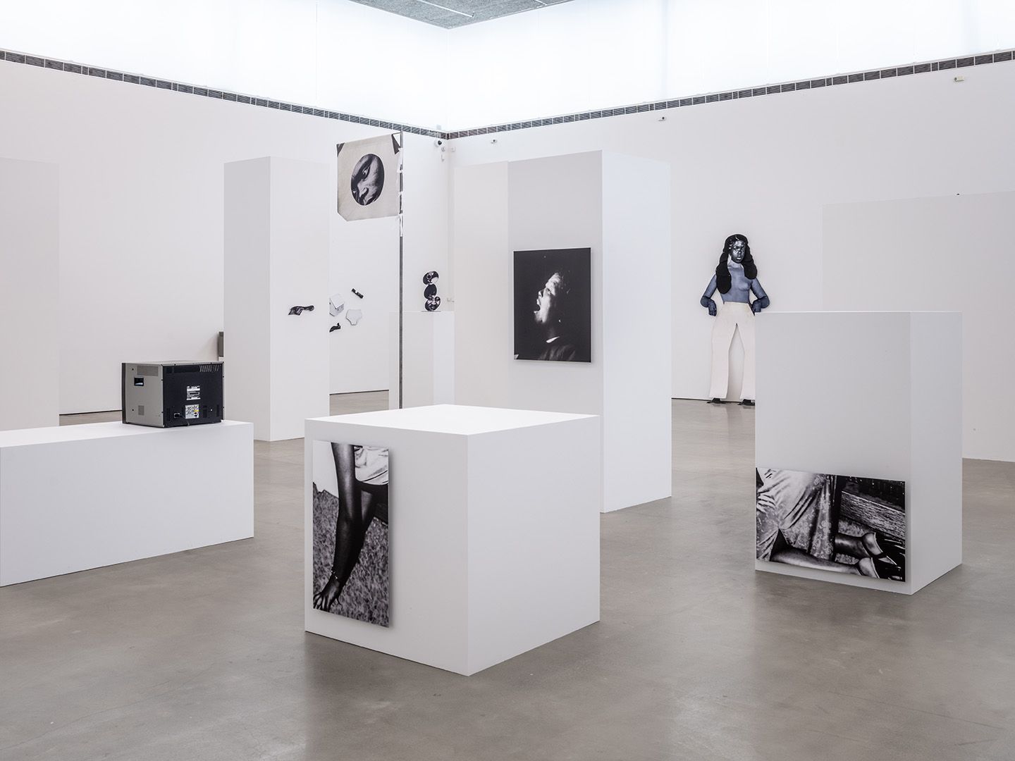 View of the installation On Lies, Secrets and Silence by Frida Orupabo