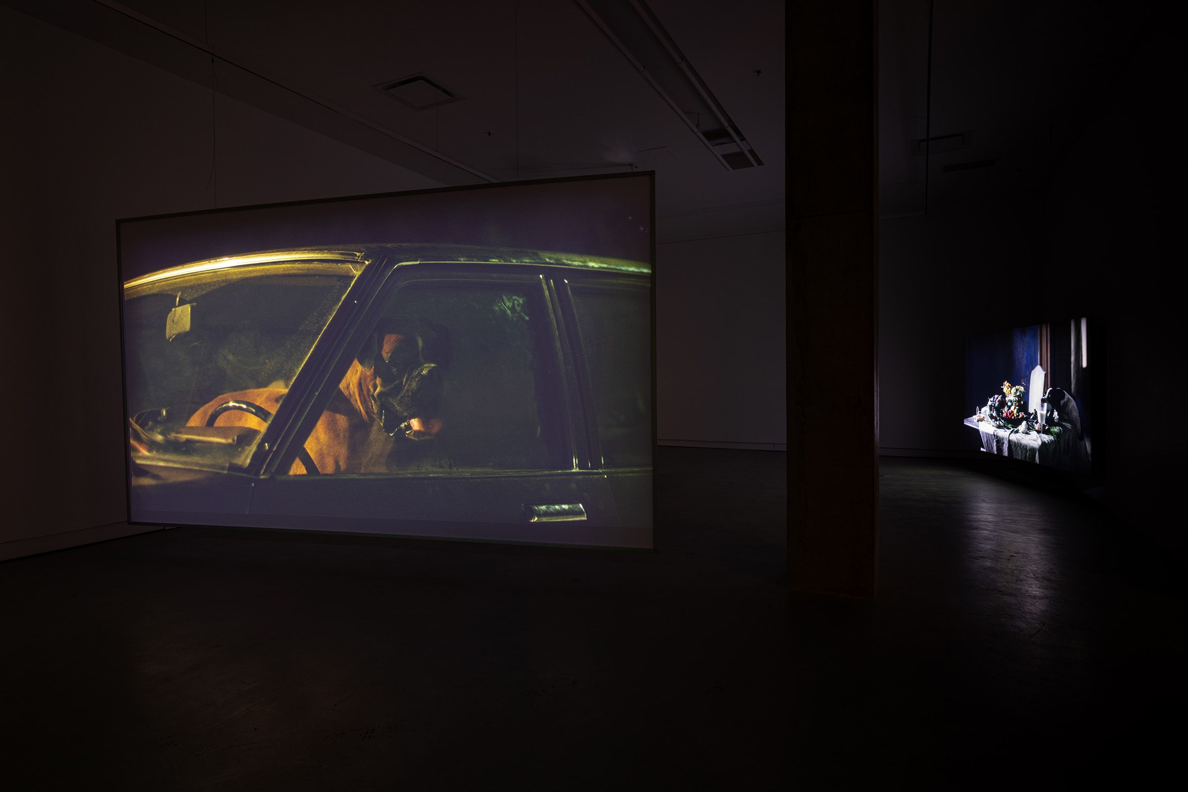 View of the exhibition Janis Rafa. Landscape Depressions, VOX, 2025