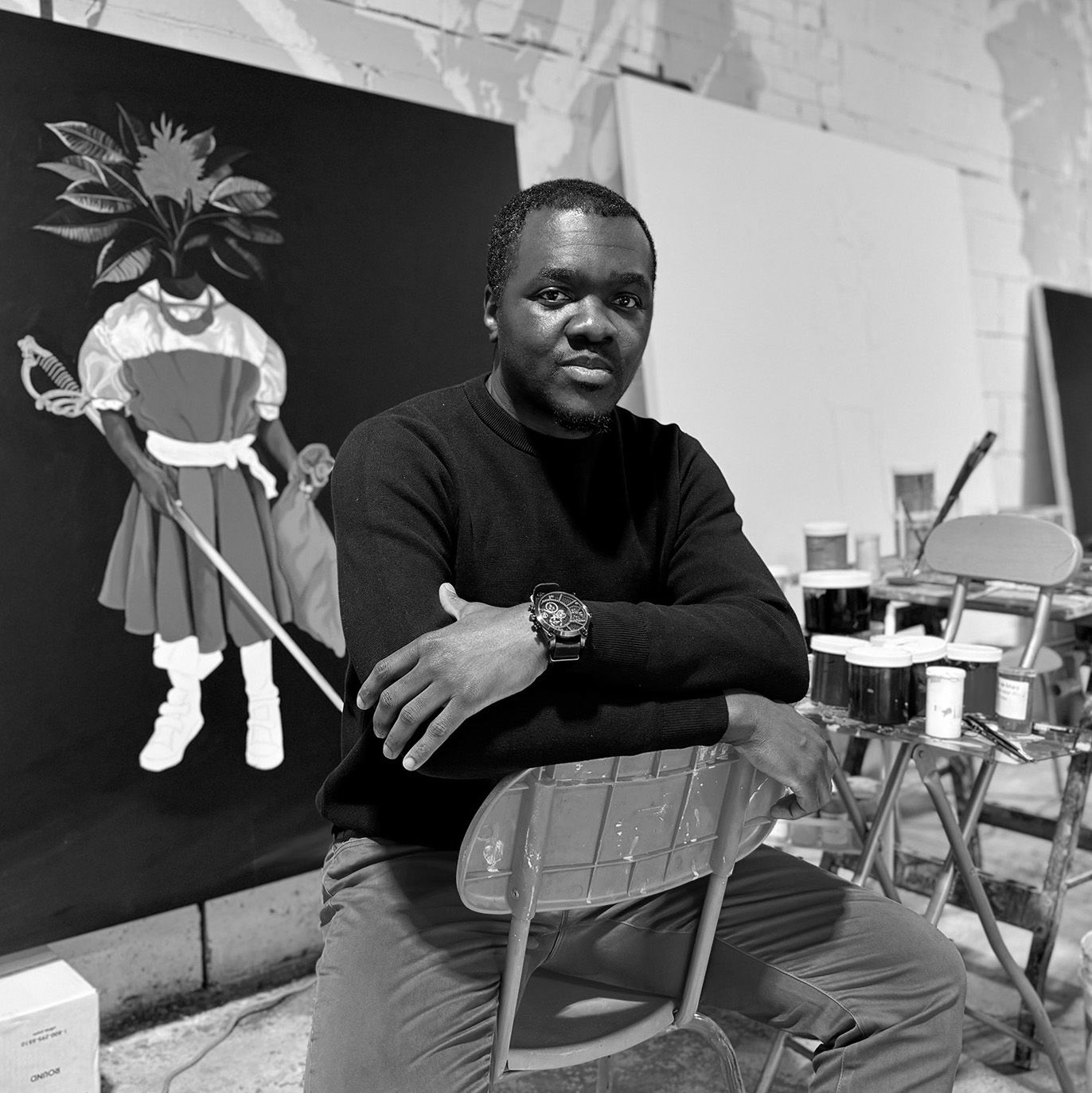 Portrait of Moridja Kitenge Banza