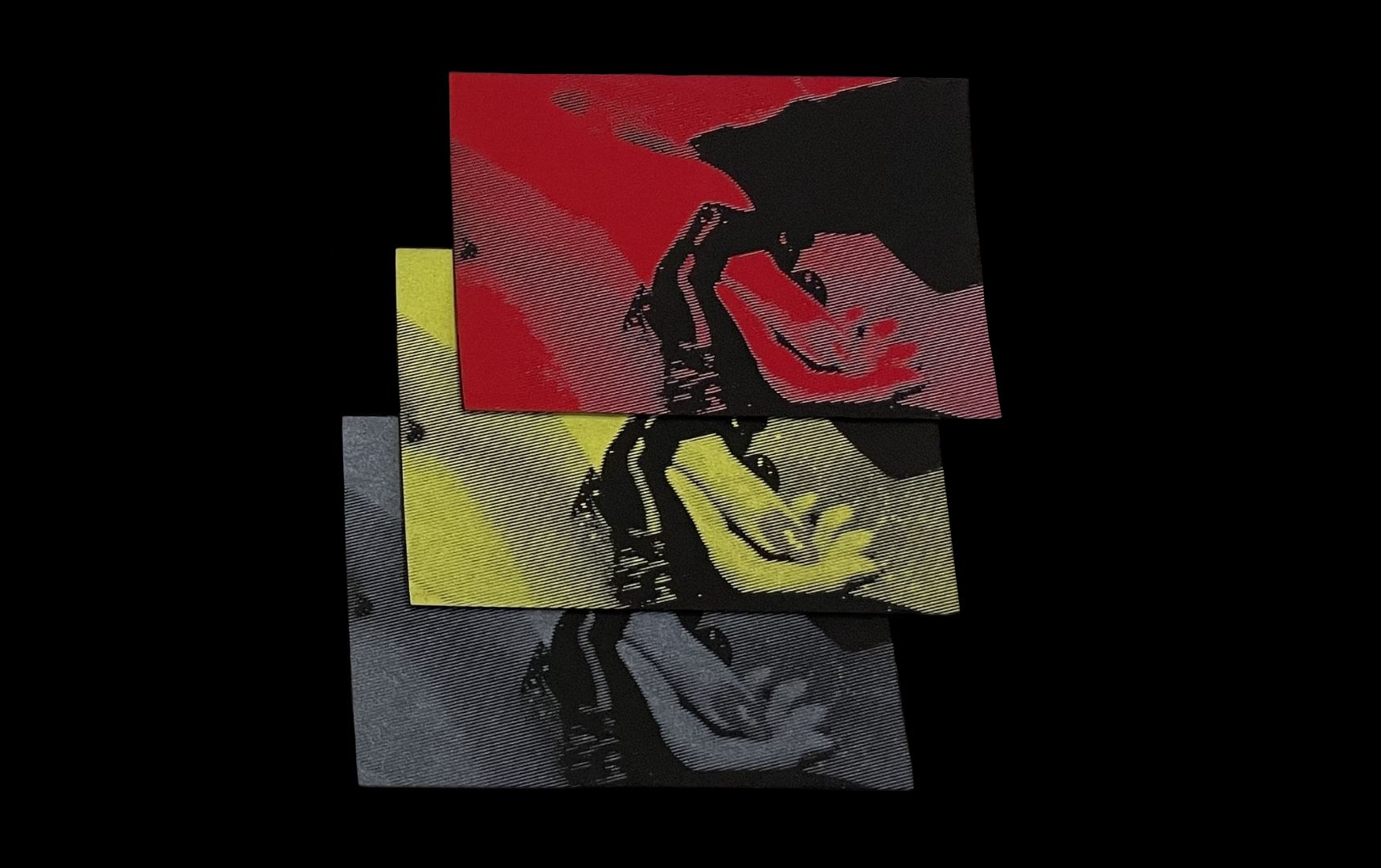 Lynda Gaudreau, Romances, 2026, screen prints on paper.
