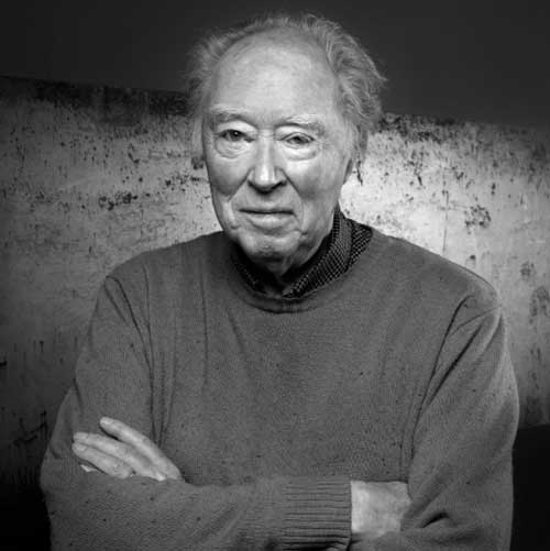 Portrait of Michael Snow (1928-1923). Photo: Craig Boyko.