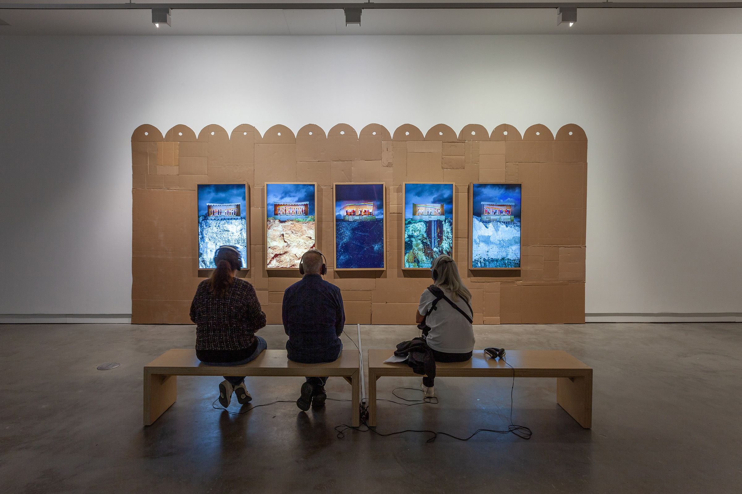 Vue de l’exposition Bertille Bak. Mon Sud est ton Nord, VOX, 2024