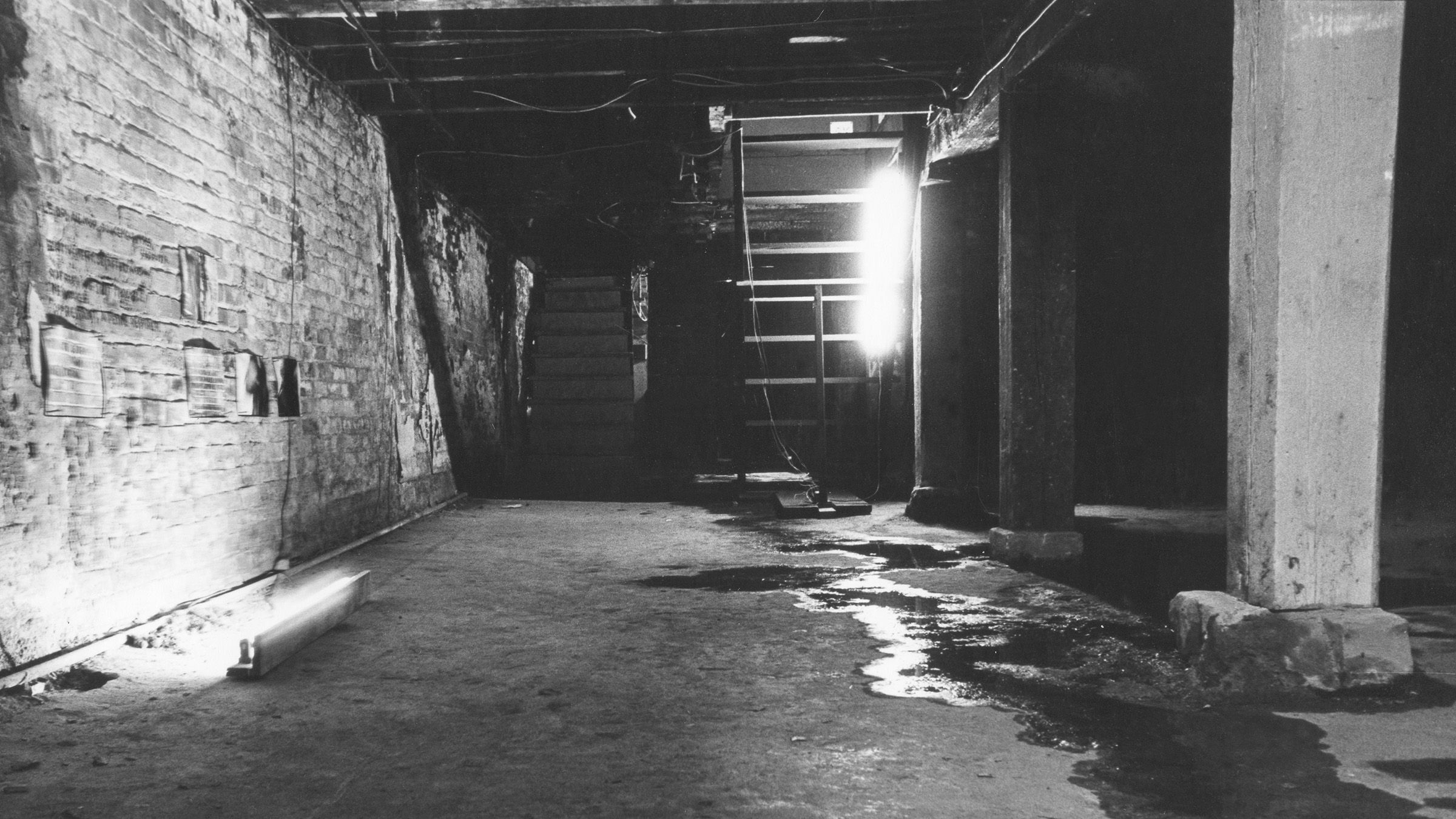 View of the installation Blind Date #1 : entrevue by Claire Paquet & Suzanne Paquet