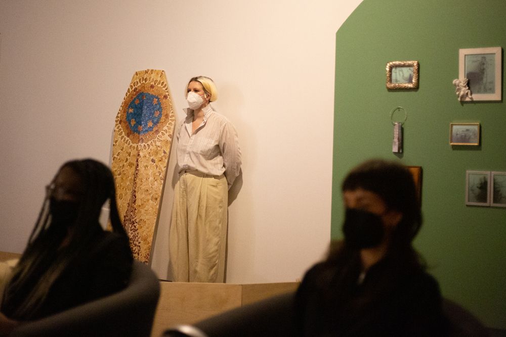 Columbarium. Volière. Performance d’arkadi lavoie lachapelle, 23 novembre 2022, VOX.