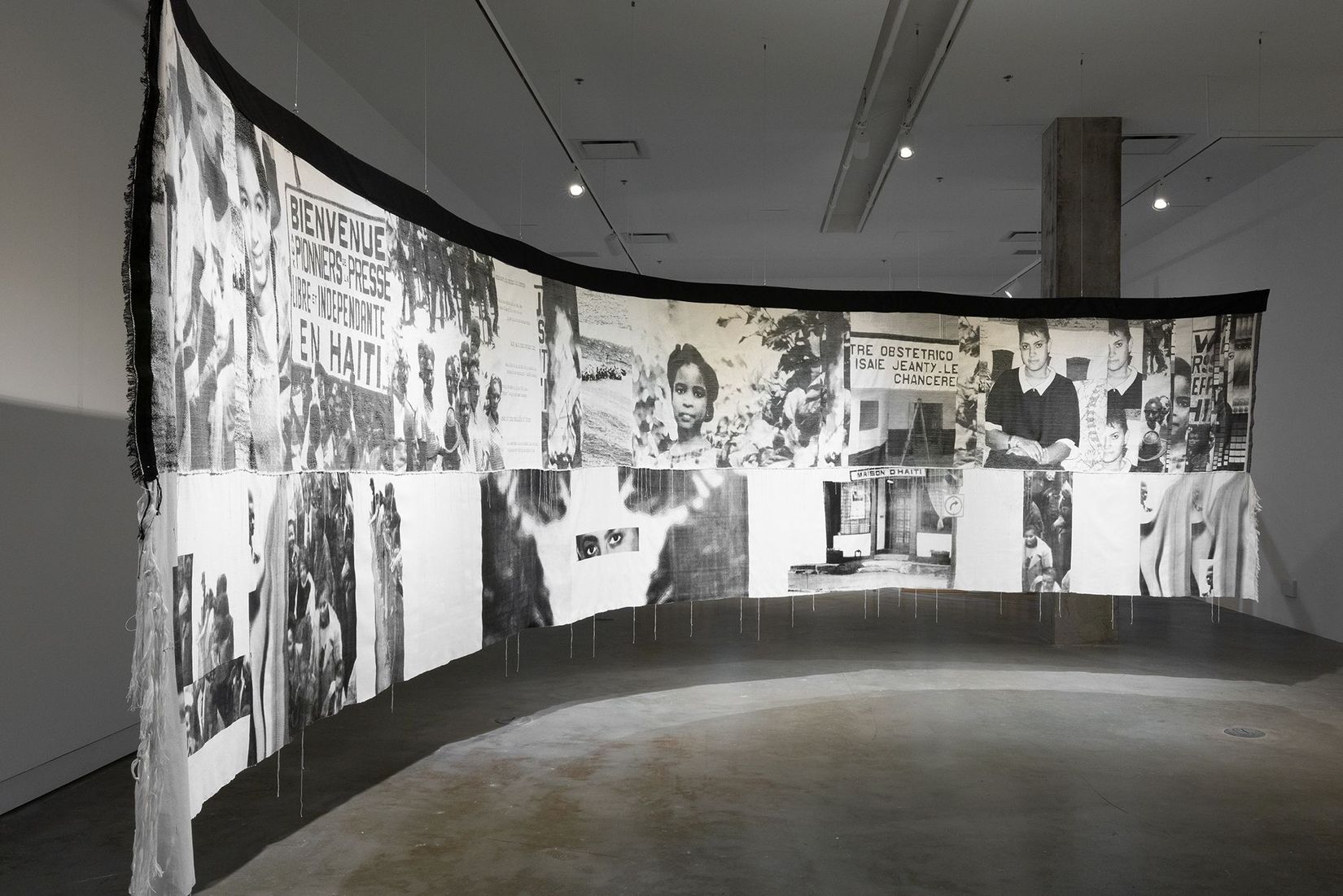 View of the exhibition Michaëlle Sergile. And Then, Perhaps, a Memory, VOX, 2026. Credit: Michael Patten/VOX.