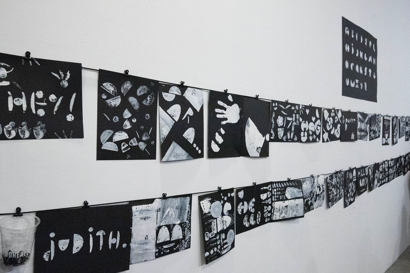 Printing workshop Cercle déboité at Centre de design de l'UQAM