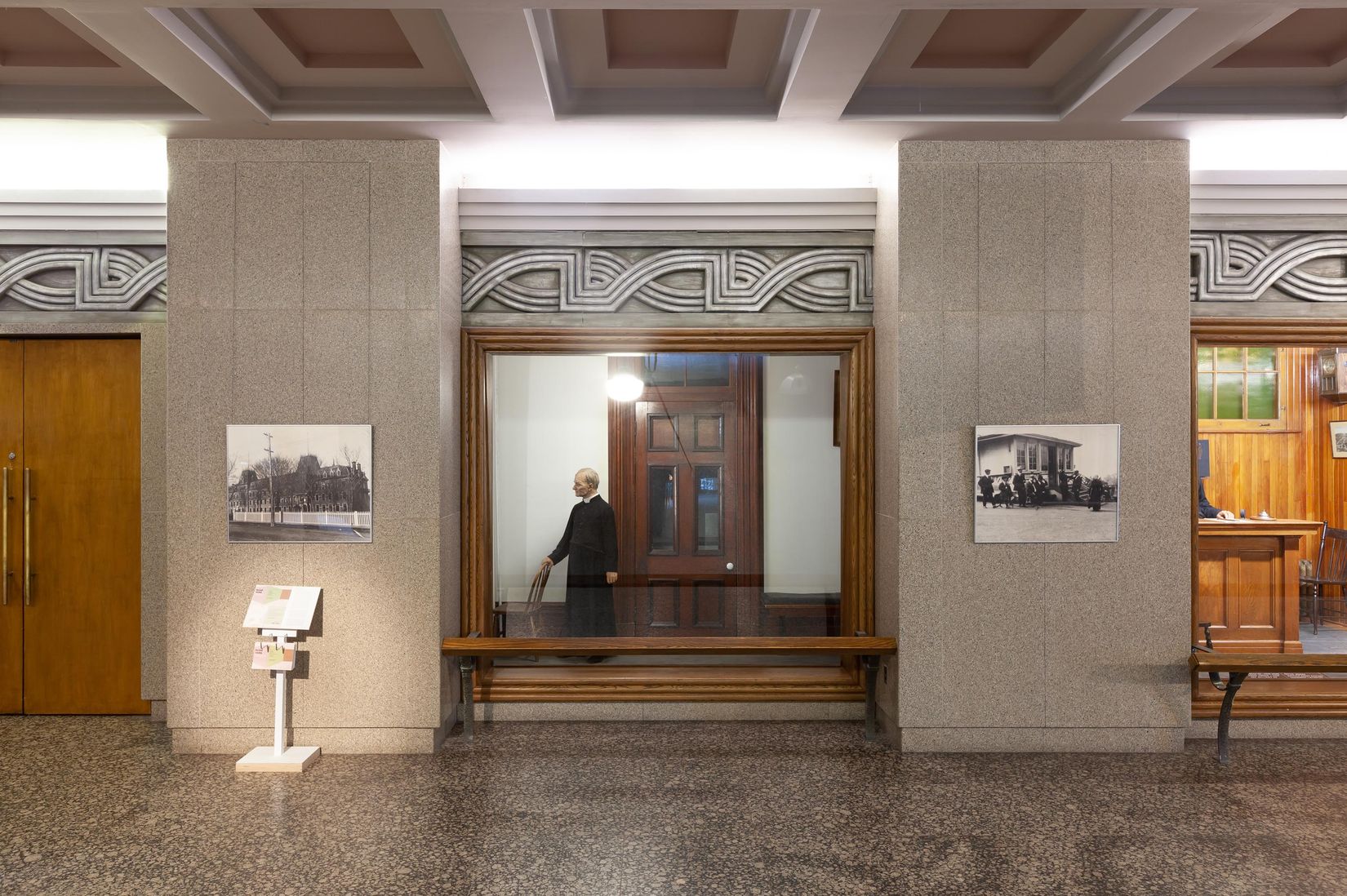 Exhibition view at Saint Joseph’s Oratory of Mount Royal