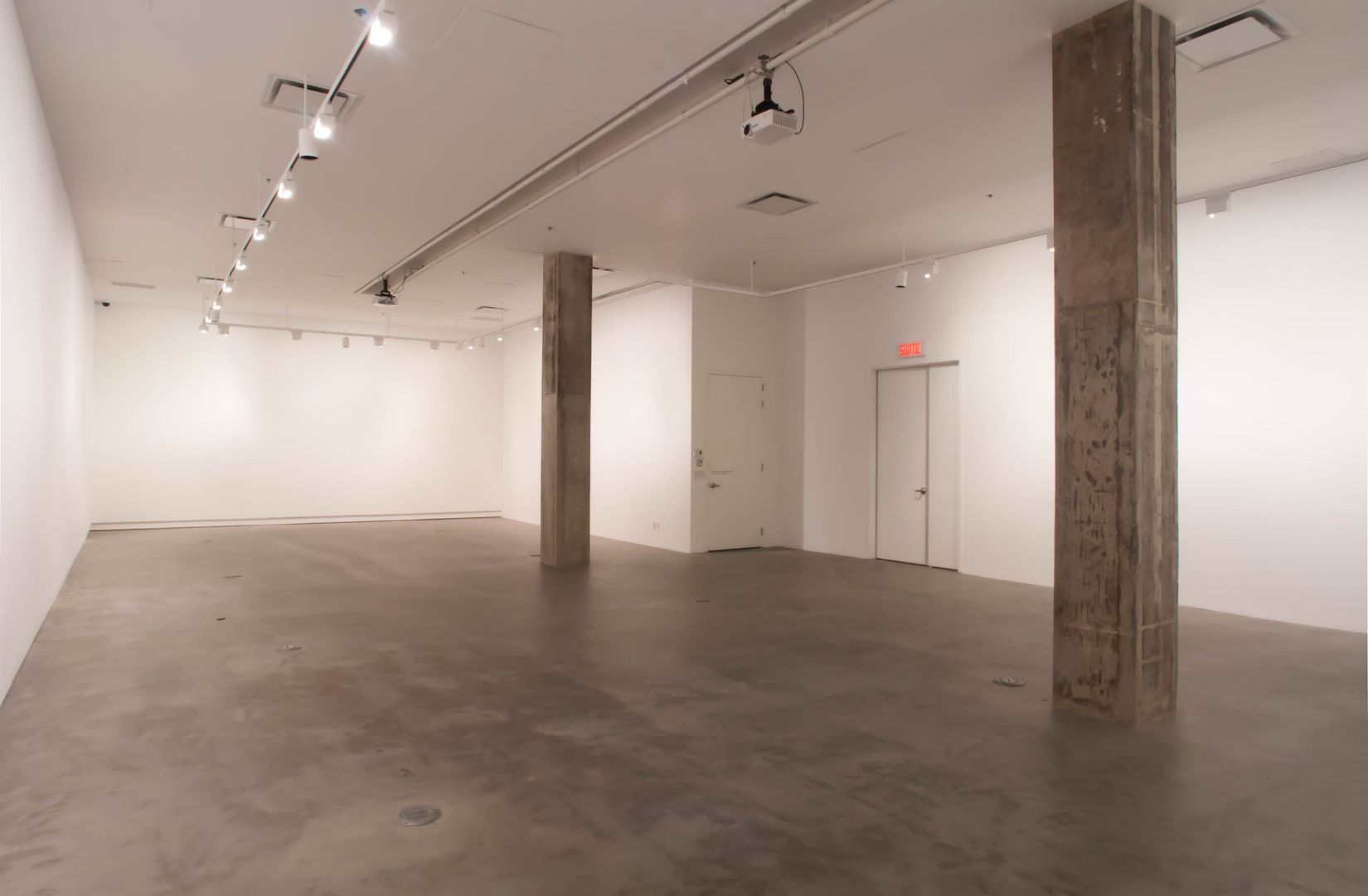 View of VOX's main space.