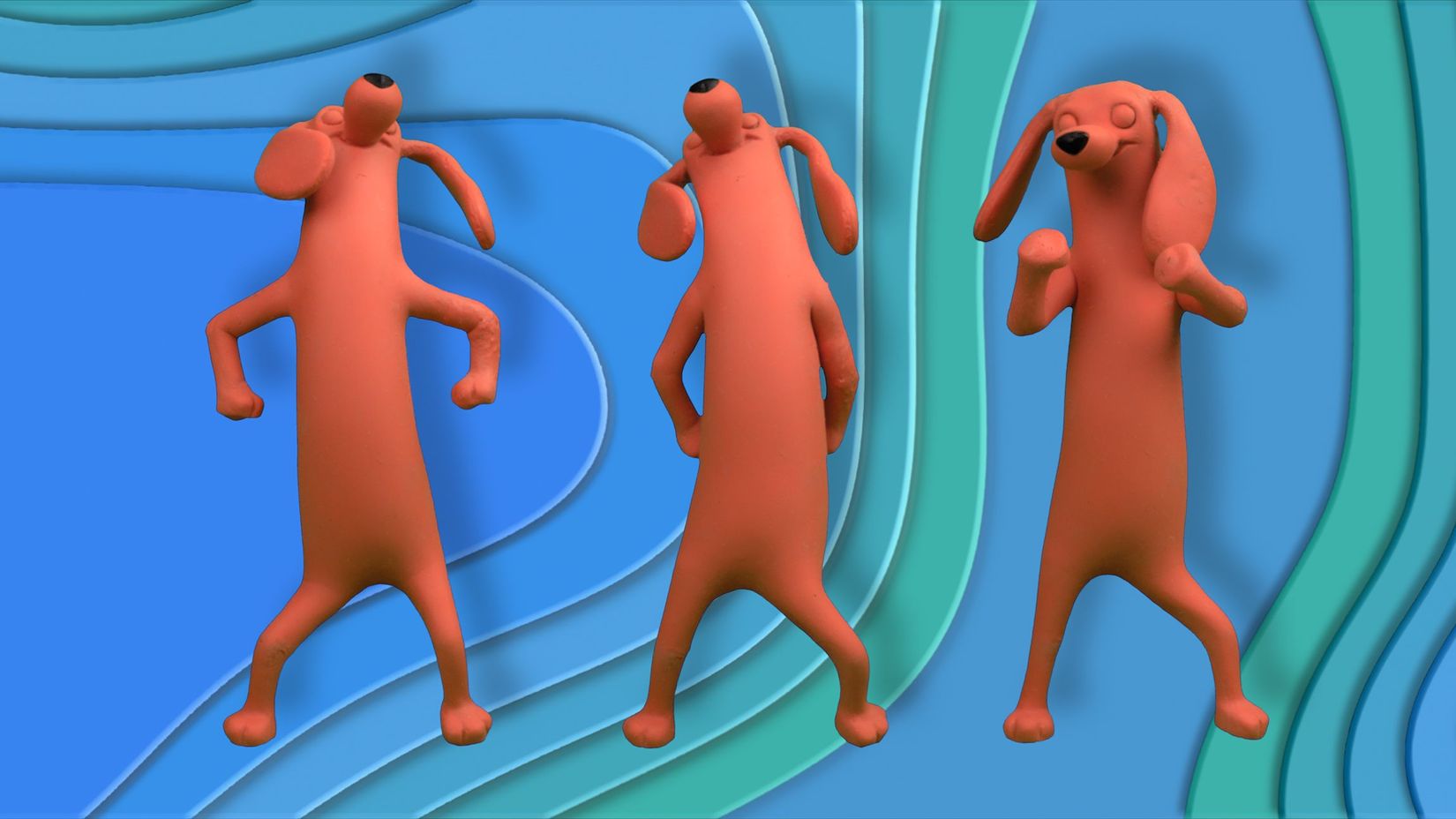 Alexandra Lemay, _Le chien a mangé mes devoirs_, film d'animation, 2023. Avec l'aimable permission de l’artiste.