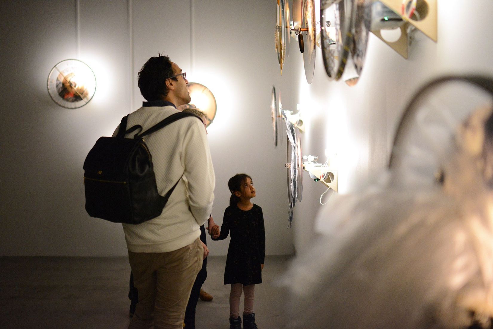 Vue de l’exposition Diane Landry. Mécanique céleste, VOX, 2023