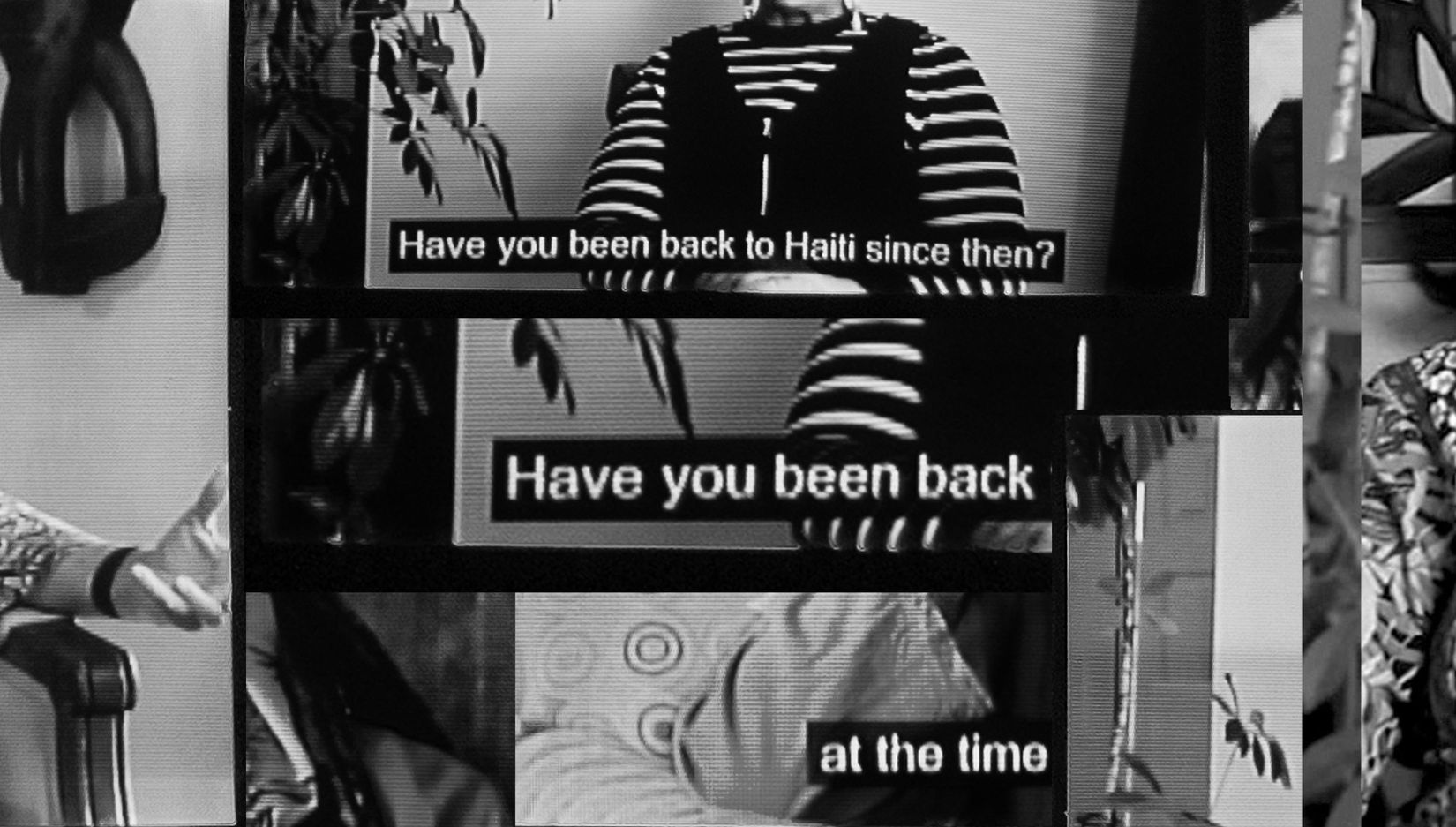 Michaëlle Sergile, montage of images from the interviews, 2026. Courtesy of the artist.