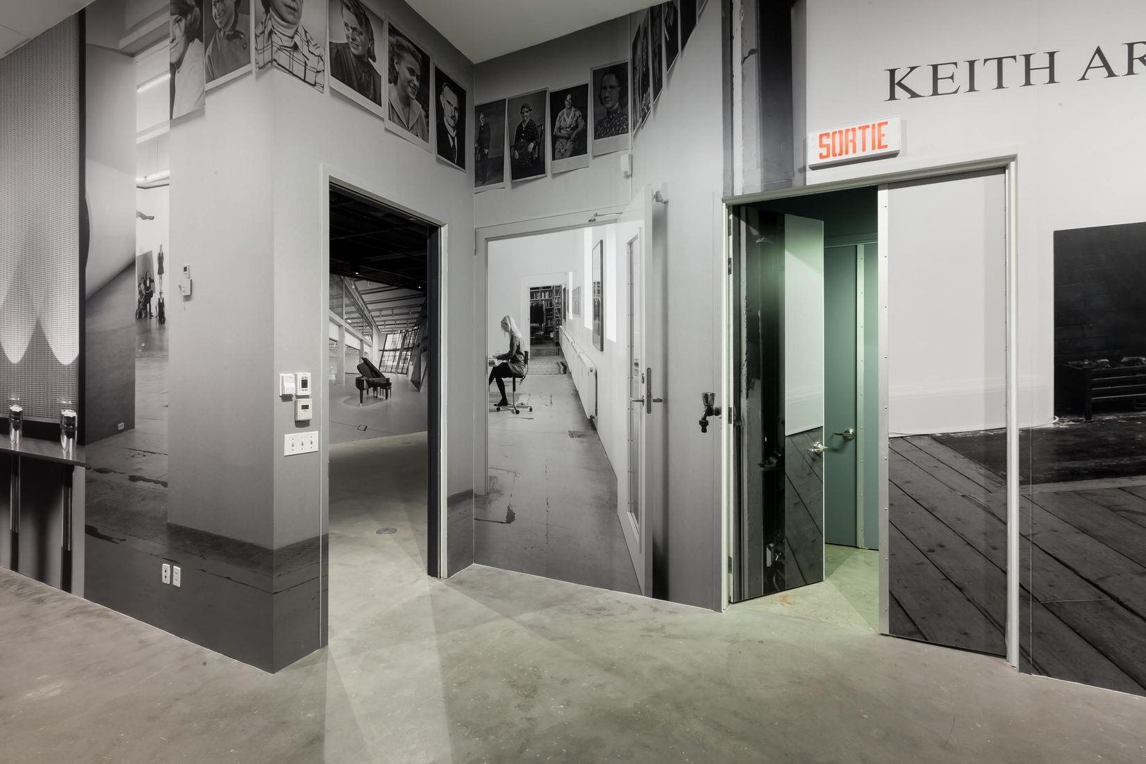 Exhibition View of _Jonathan Monk. Exhibit Model Three_, 2017. Photo : Michel Brunelle.