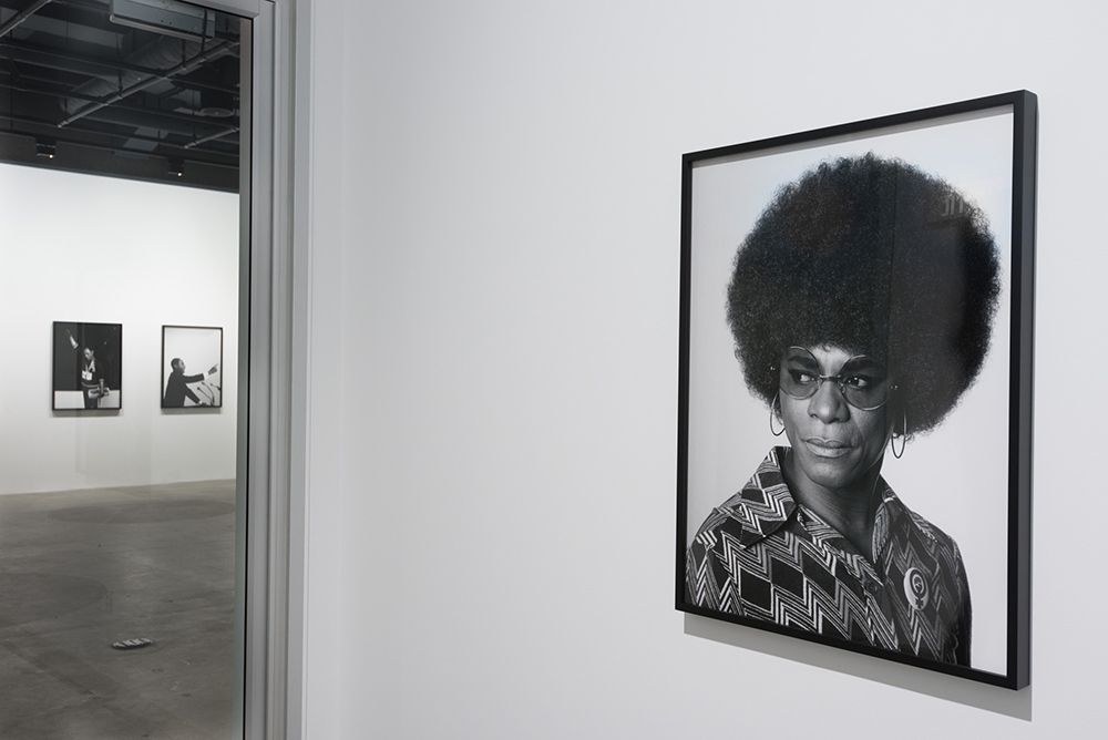 Samuel Fosso, _Autoportrait (Angela Davis)_, from the series _African Spirits_, 2008. Courtesy of jean marc patras (Paris).