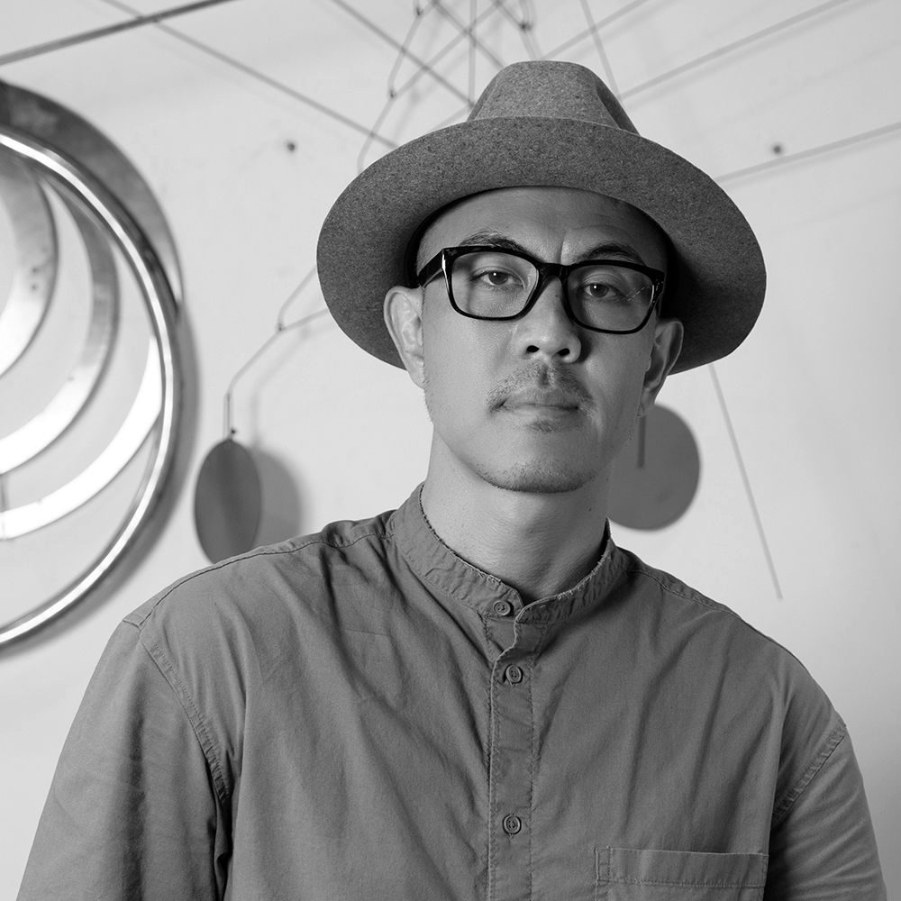 Portrait of Tuan Andrew Nguyen. Courtesy of the artist and James Cohan, New York. Photo: Harry Vu.