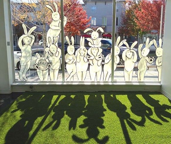 Exhibition view One-Eyed-Rabbit, Musée d’art de Joliette, 2013. Photo : Jonathan Plante.