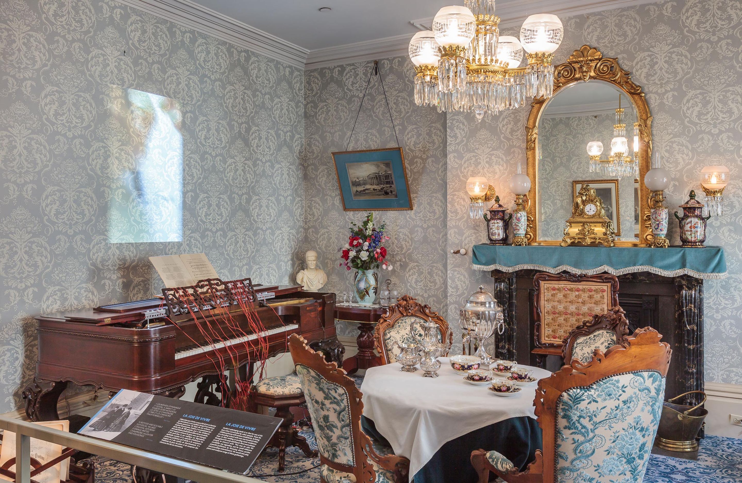 Exhibition view, Sir George-Étienne Cartier National Historic Site