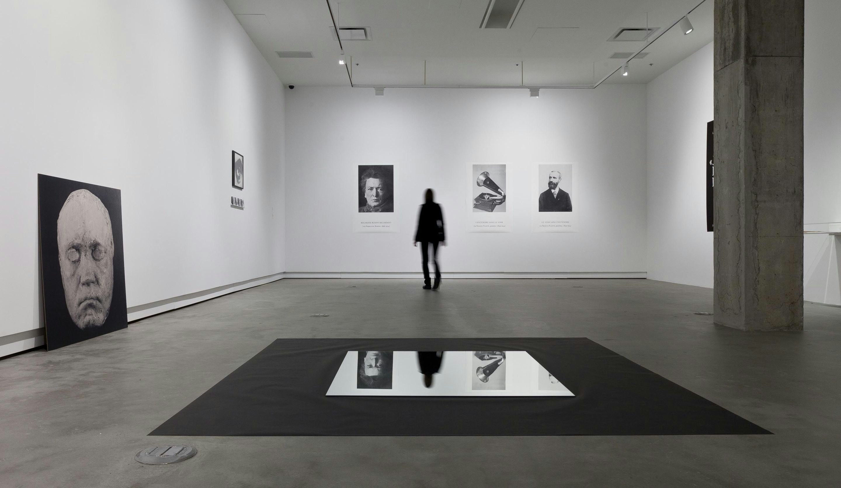 Exhibition View of _Raymond Gervais: 3 x 1_, 2012. Photo : Michel Brunelle.