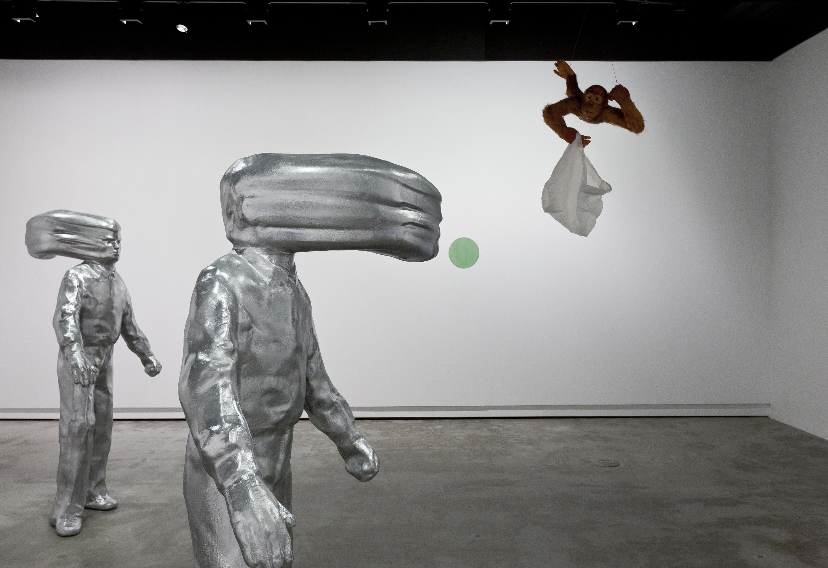 Exhibition View of _Trevor Gould Philosophy’s Self Image_, 2012. Photo : Michel Brunelle.